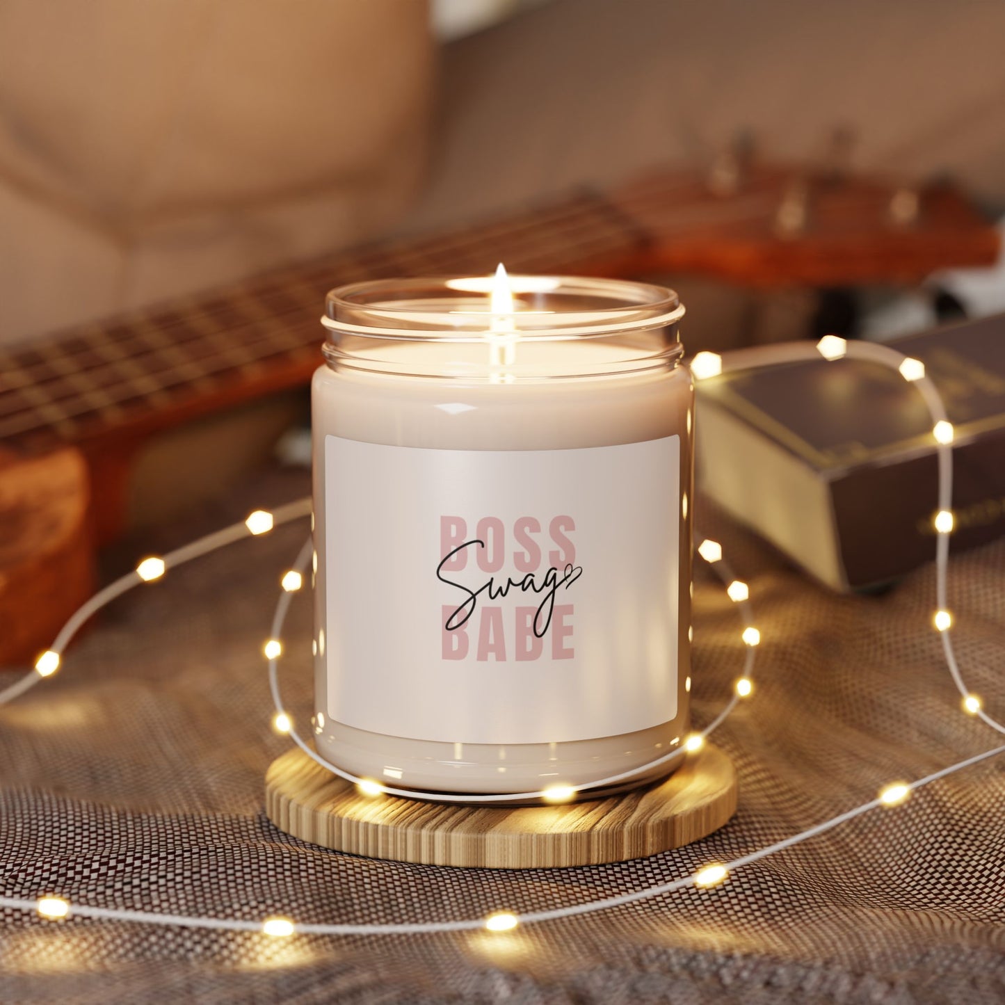 Boss Swag Babe Scented Soy Candle – Light Up, Level Up, Own the Room
