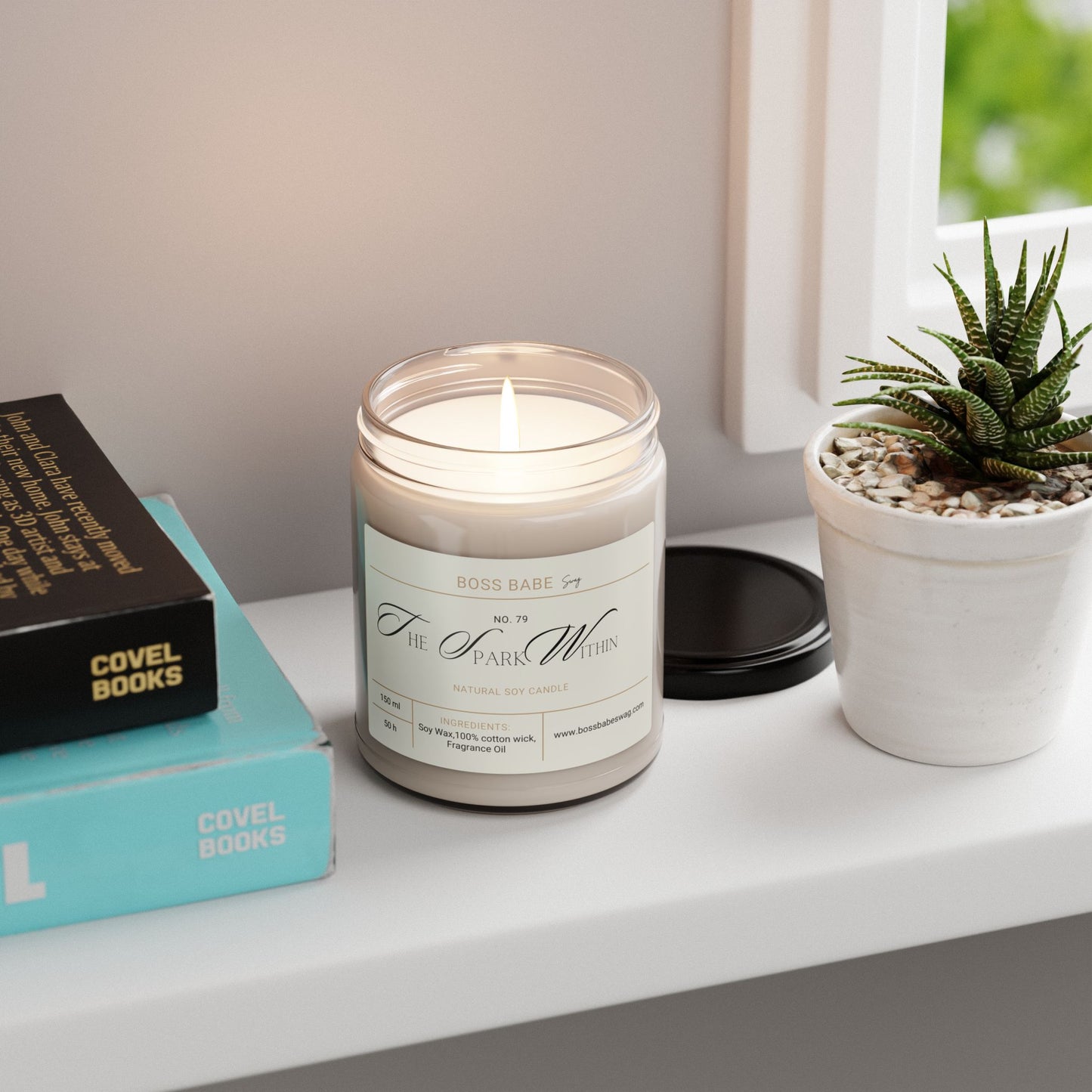The Spark Within Scented Soy Candle, 9oz
