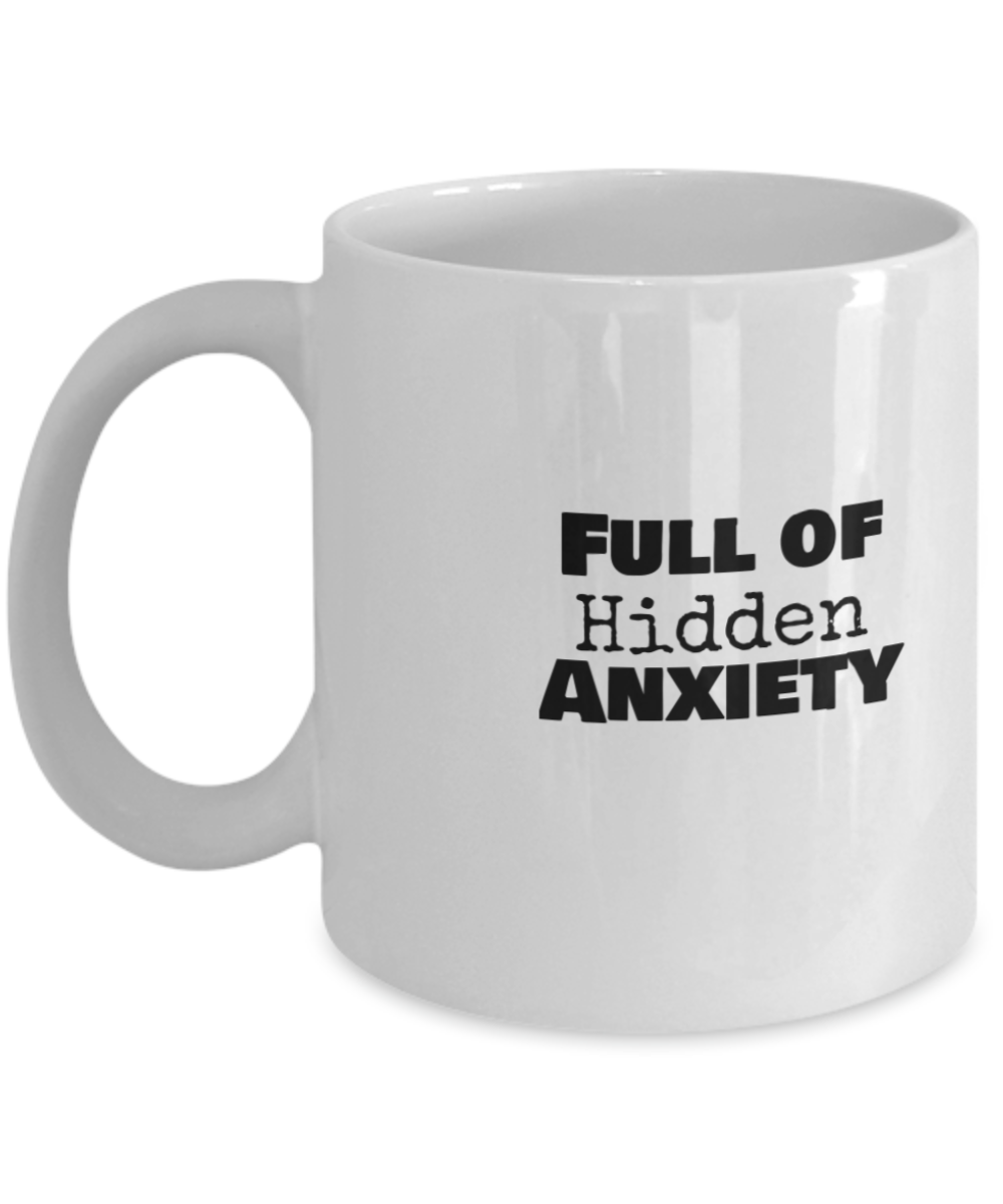 Hidden anxiety, two font